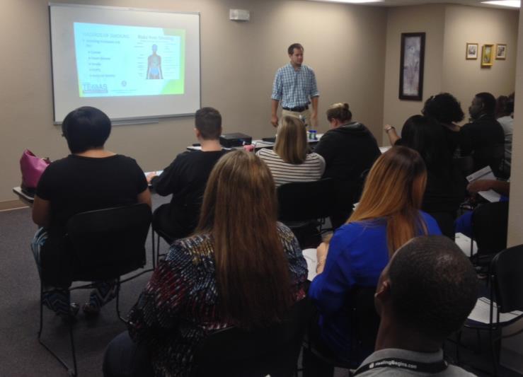 TTTF Center-wide Staff Training Provide tobacco education and treatment services training to all employees at participating mental health centers 1