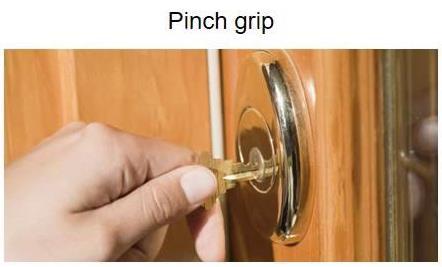 Precision Grips: Pinch Grip: the