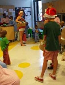 The kids interact so well with the young patients and it turns out to be a fun outing for all involved