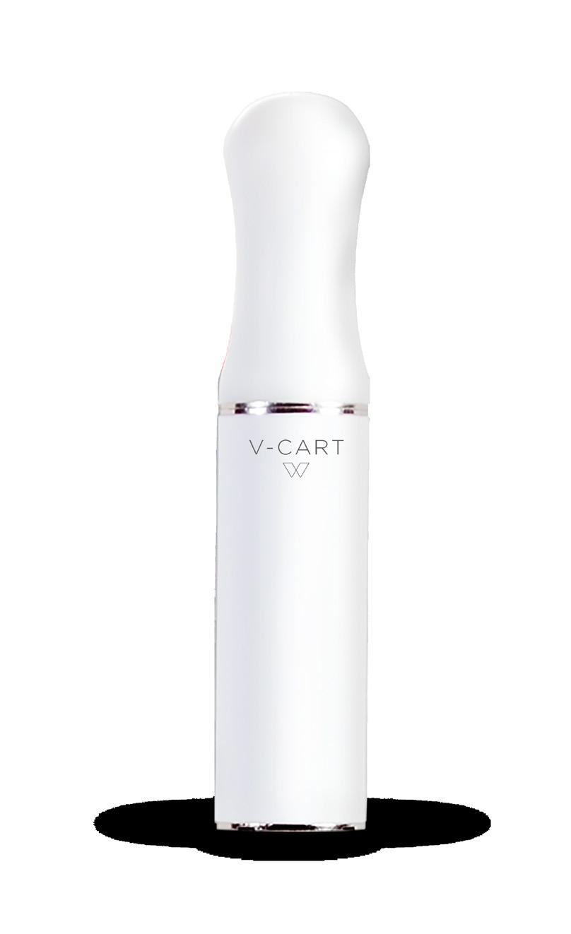 V-CART FEATURES & BENEFITS SOFT CHEWABLE TIP Feels like a real cigarette Pre-filled and ready-to-use Equivalent to over 3 packs of cigarettes FREE 3mL 0%