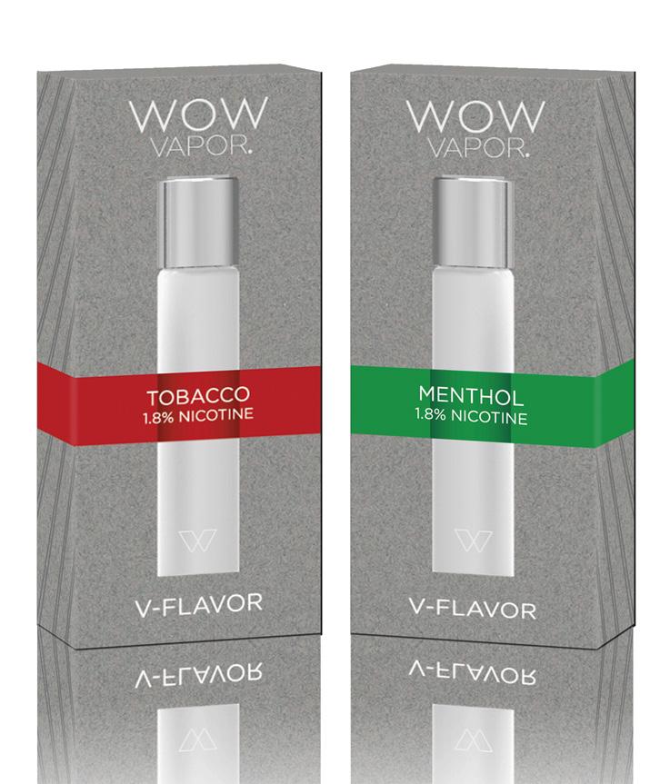 8% Nicotine Available in: TOBACCO MENTHOL PEPPERMINT CINNNAMON COFFEE V-FLAVOR WATERMELON WOW
