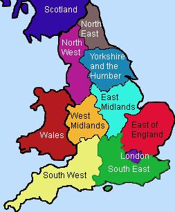 England: Income Deprivation versus Region North East North West Yorkshire & Humber East Midlands West Midlands East of England