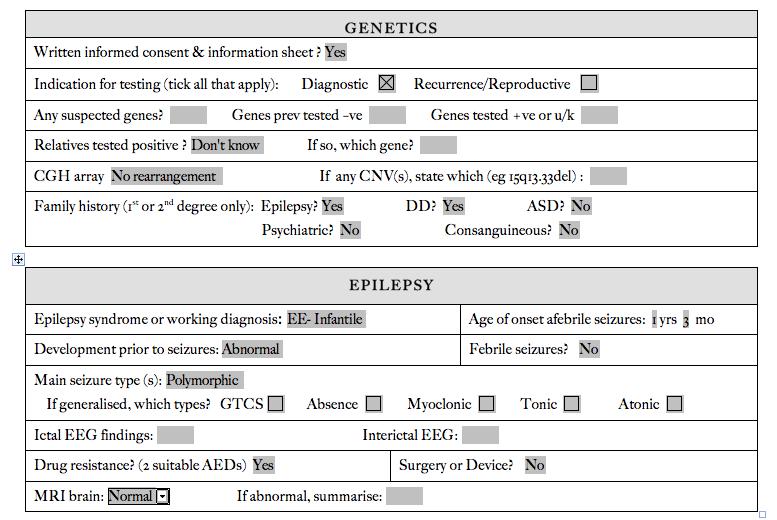 At the same time, complete an Epilepsy Genetic Test Request form and send it by email to deb.pal@nhs.net. See Figure 3 for Genetic testing Pathway. 9.