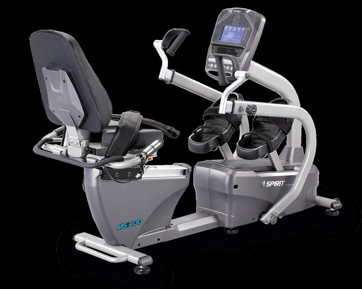 Key Features 360 o Full Rotation MS300 Semi-Recumbent Total Body Stepper The MS300 facilitates full body exercise in coordinated, linear, natural 1:1 leg and arm