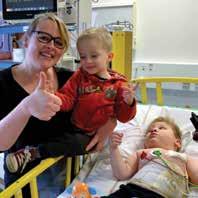 Children like Ava, who was born with cystic fibrosis and who relies on activities and care that we fund at her family s local children s centre.