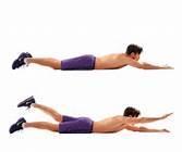 movements, or, holding a wall sit. Lie on your back with your feet flat and knees bent. Grip dumbbells and extend upward but don t lock the elbows.