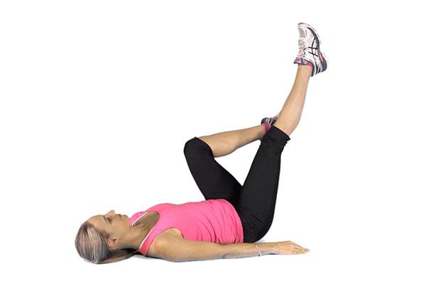Criss Cross Legs Lifts Alternative Exercise Special Conditions (Pitter Patter) Lie on the floor on your back with arms by your side and legs lengthened on the floor.