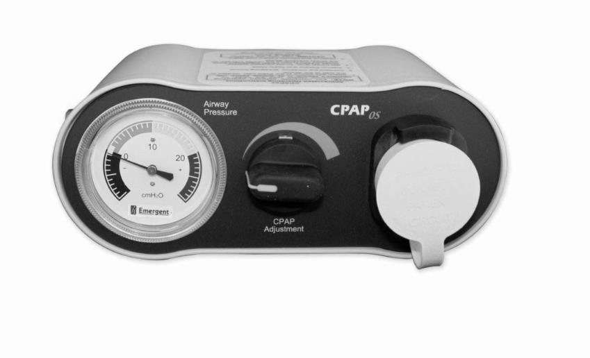 1b. General Description The PORTO 2 VENT CPAP OS System is a gas-powered system that delivers Continuous Positive Airway Pressure (CPAP) at operator adjustable levels throughout the breathing cycle,
