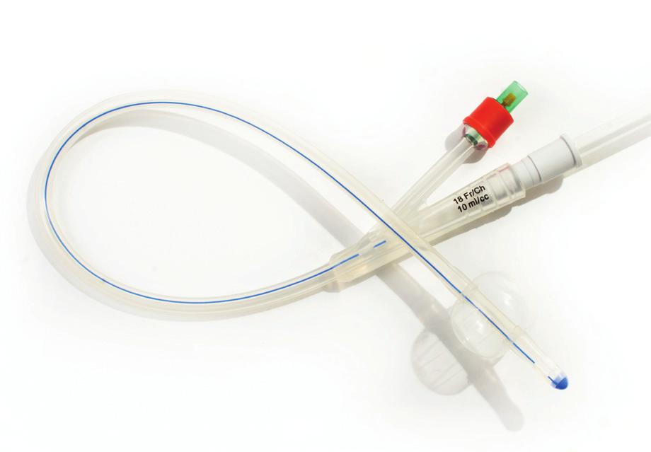 surgical site and a Foley catheter (tube) to drain urine from your bladder. 2.