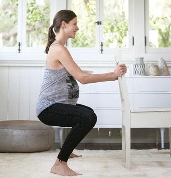2. Plié Squats Plié Squat (also known as a Chair Squat) is an exercise will strengthen the muscles in your thighs, bottom and hips as well as improve your balance.