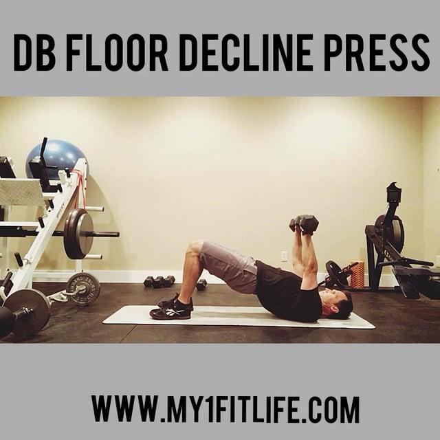 DAY CHEST/TRICEPS DB FLOOR DECLINE PRESS This is a three-part stretch. workouts, with a little twist. We will be doing 0secs of high intensity with 0 seconds of rest of each exercise for rounds each.