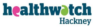 Developed by Healthwatch Hackney and Healthwatch