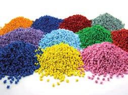 The product range consists of compounds based on most thermoplastic polymers.