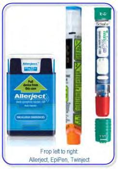 Anaphylaxis People with asthma who are also diagnosed with lifethreatening allergies are more susceptible to severe breathing