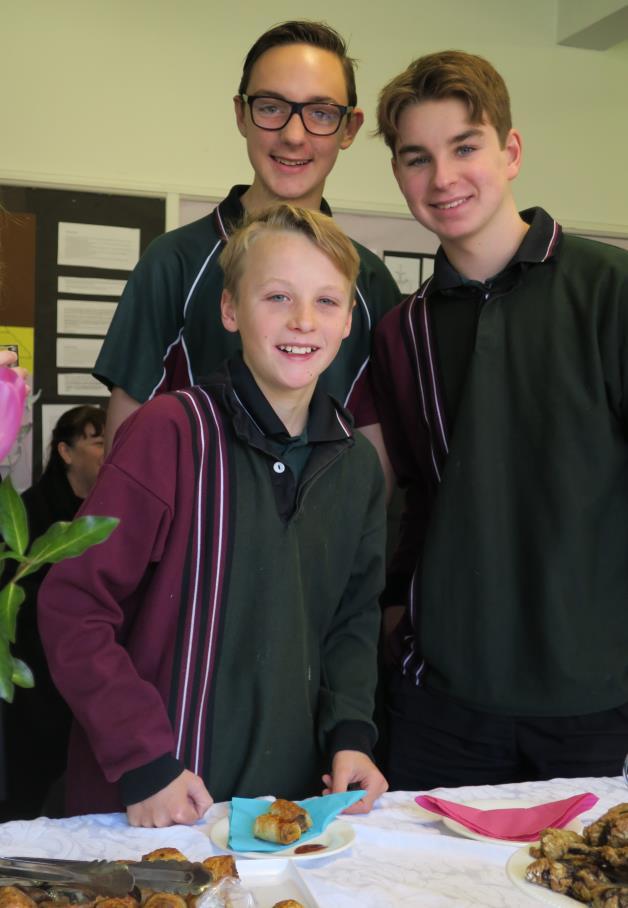 Building Relationships Peer Support Program Year 7 student Lachie J has two peer supporters Jack S and Jack S!
