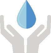 safe drinking water and sanitation, and