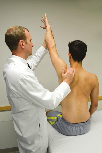 Sports Medicine for the Emergency Physician: A Practical Handbook : Neer s impingement sign (Figure 1.