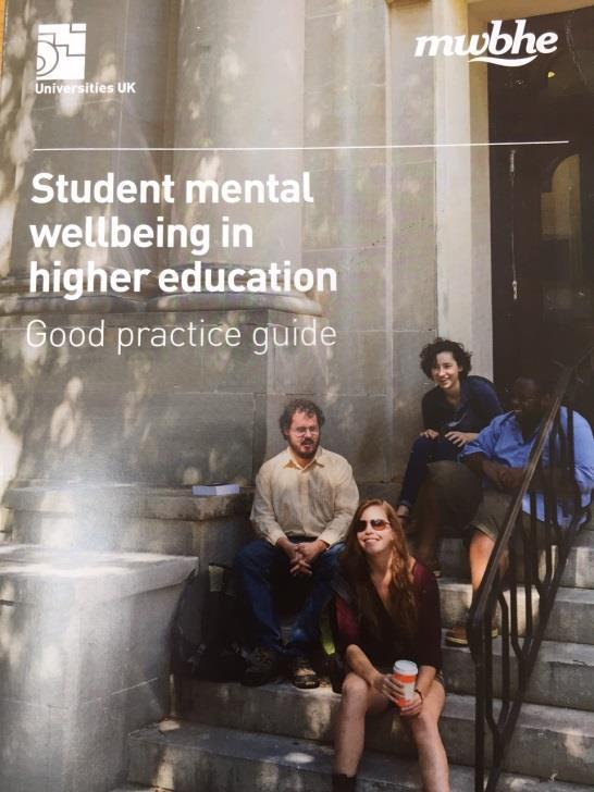 A whole university approach for student mental wellbeing Student mental wellbeing in HE: Good Practice Guide Policy development and processes Support and guidance structures
