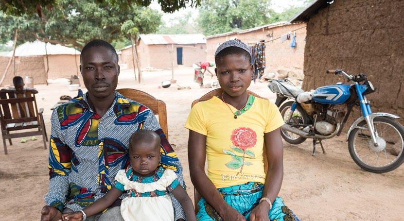 One of the critical services that CHWs provide in Benin is family planning. In 2012, only 7.