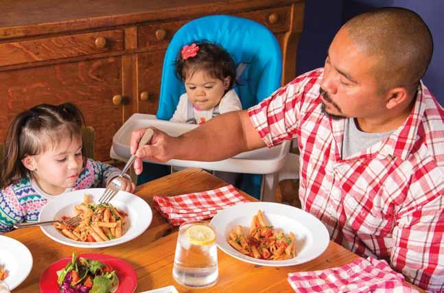 The Opportunity Children who have regular meals with their parents do better in every way, from better grades, to healthier relationships, to staying out of trouble.