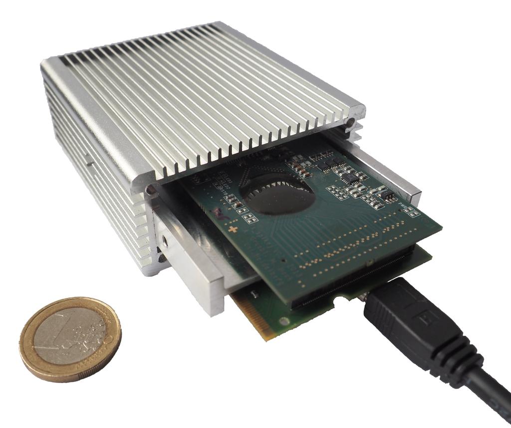 Network Module Oscilloscope Spikey Chip Neuromorphic Network DAC/ADC Sequencer (FPGA) RAM Host Computer PyNN (neuronal network modeling language) Control Software Figure 7: Integrated development