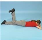 12. Strength exercises Gluteus maximus Lying face down.