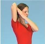 .. times right Latissimus dorsi Stand or sit. Bend and lift the arm to be stretched.