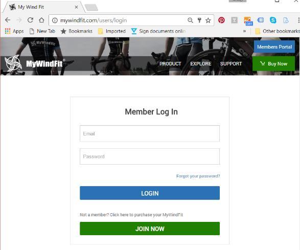 Log-in To access log-in screen click on the Member Portal button in the upper right hand corner of any page User Name = email used during the registration process o Registration occurs during the