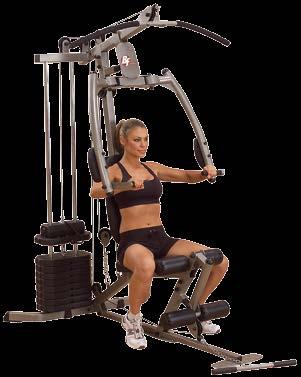 BFMG20 SPORTSMAN GYM Over 25 exercises Complete gym in one compact and affordable machine Press arm follows