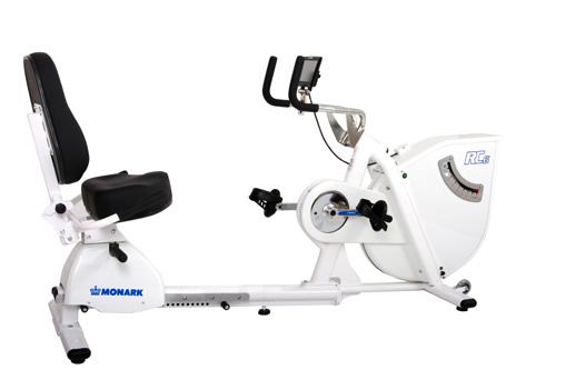 ergometer with either constant or cadence dependent power output. Equipped with Monark s pendulum system which enables accurate calibration of the ergometer.