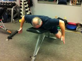 (dumbbell presses, pec flyes, flat & incline bench presses) The Role of the Fitness Professional in Injury Prevention &