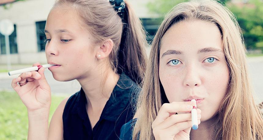 E-cig use and teens Use among middle and high school students tripled from 2013-2014