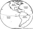 Draw arrows on the globe to show the direction of the air flow from the north pole to the equator 4.e. Earth s Position 1.