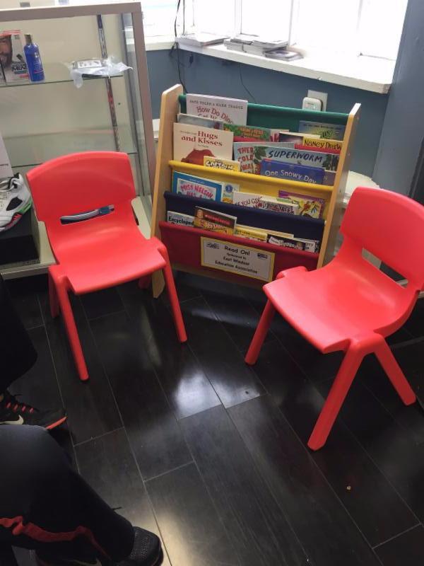 Children s Literacy Improvement Project (CLIP) With the generous support from the East Windsor Teachers Association, UWGMC recently unveiled its first CLIP location at Legends Barbershop in