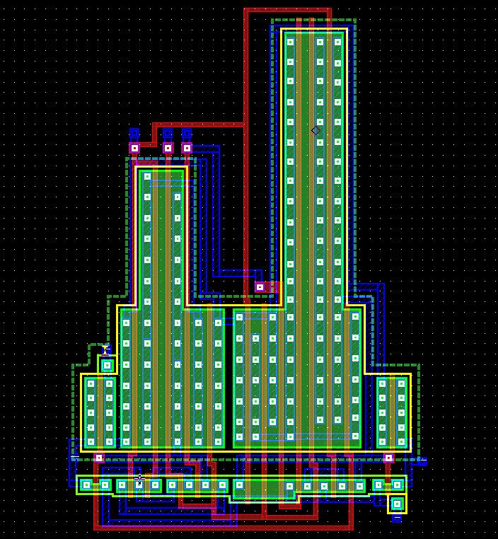 11 Power dissipation results for a 1-bit CMOS Full Adder 7 LAYOUT DESIGNS AND POST-LAYOUT SIMULATION RESULTS After completing the physical layout design of all the structures, they are matched with