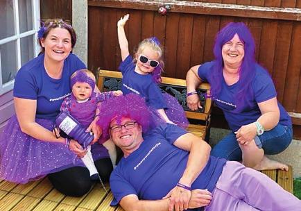 #wearpurpleforjia CHALLENGE EVENTS 2019 11 The annual NRAS campaign to support children and young people in the UK