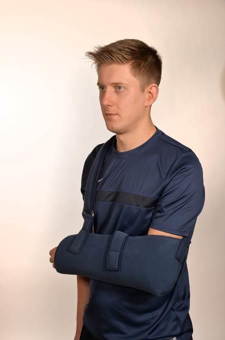 supported in a sling; this is to protect your shoulder capsule while it heals after the operation.