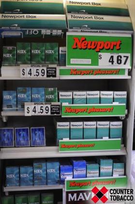 OF EIGHT CIGARETTE PACKS INCREASED CRAVING AMONG
