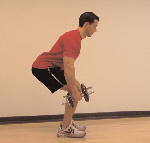 Step forward with your left leg into a lunge.