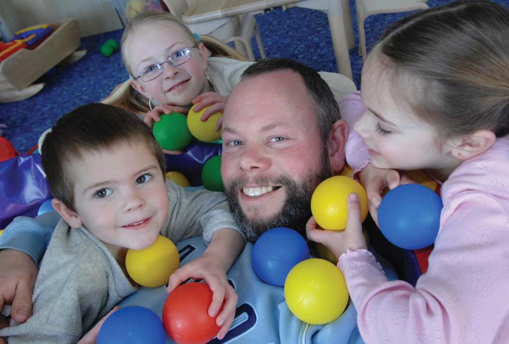The Saturdads session runs every Saturday morning at the Children s Centre.