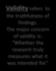 Construct Validity Construct validity is used to determine how well a test measures what it is supposed to measure.