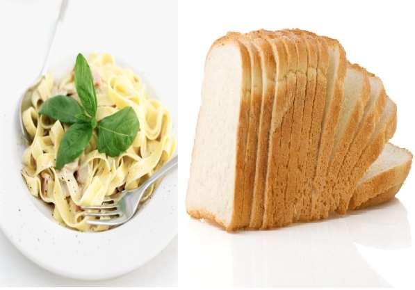 Avoid: Refined foods such as breads, pastas, and breakfast cereals that are not whole grain. 6.