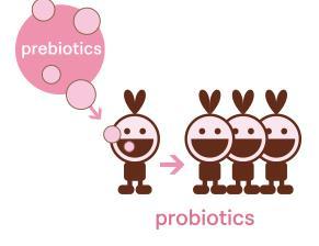 (prebiotic) Allow probiotics to