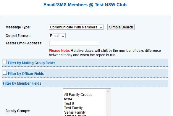 Membership Details and Membership renewals reports as well as in