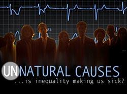 Work with Local Communities Supporting local screenings of Unnatural Causes* to build awareness about health disparities.