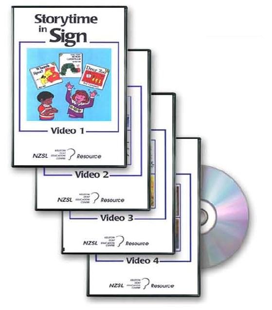 Storytime in Sign (Vol 4) Catalogue # 208 Historical stories and fiction from