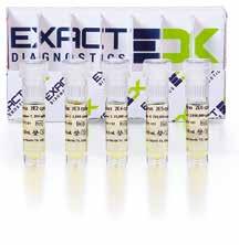 EXACT DIAGNOSTICS PANELS Adenovirus Verification Panel Product Description Storage: Range: Status: -20 C Dynamic Range 200 cp/ml - 2,000,000 cp/ml RUO ADVP100 5 Panel Members 5 x 1.