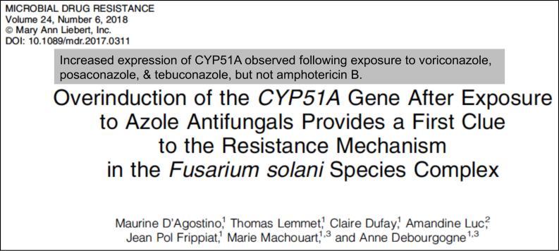 Established using PK/PD, ECV & MIC distributions, clinical data Candida (not all species) C. neoformans & C.
