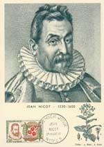 History continued Jean Nicot, 1559 French Ambassador to Portugal, distributes tobacco seeds throughout Europe Agrees with Dr.