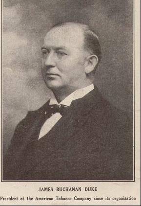 James Buck Duke 1889 Age 33 of North